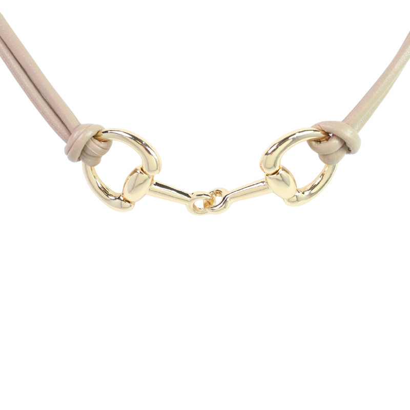 Appaloosa Horse Bit Cord Necklace