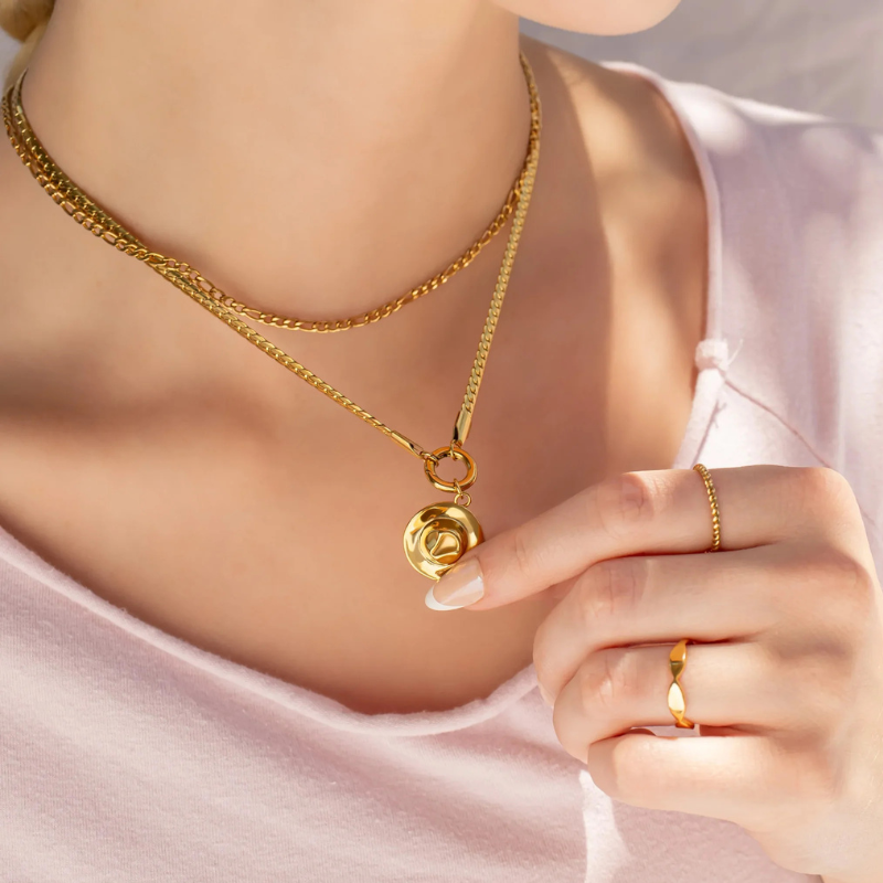 Cowboy Hat Stetson Charm in Gold