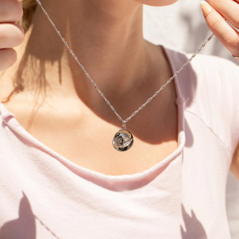 Cowboy Hat Stetson Charm in Silver