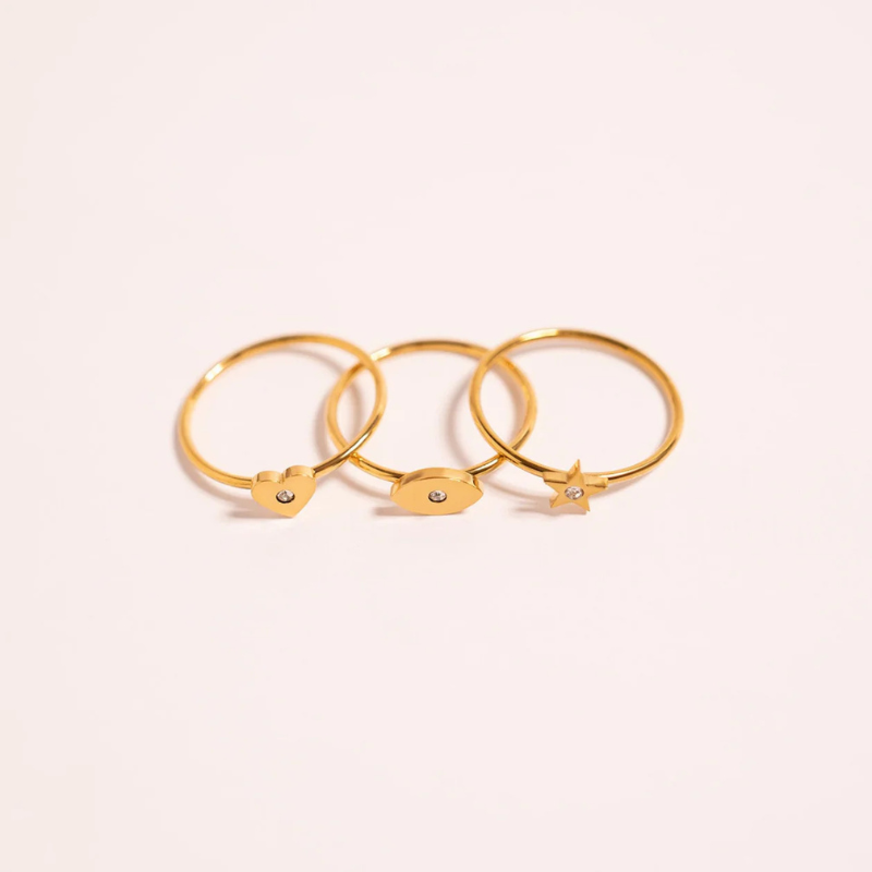 Heart Ring in Gold