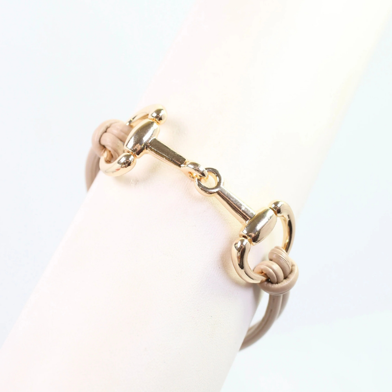 Appaloosa Horse Bit Cord Bracelet