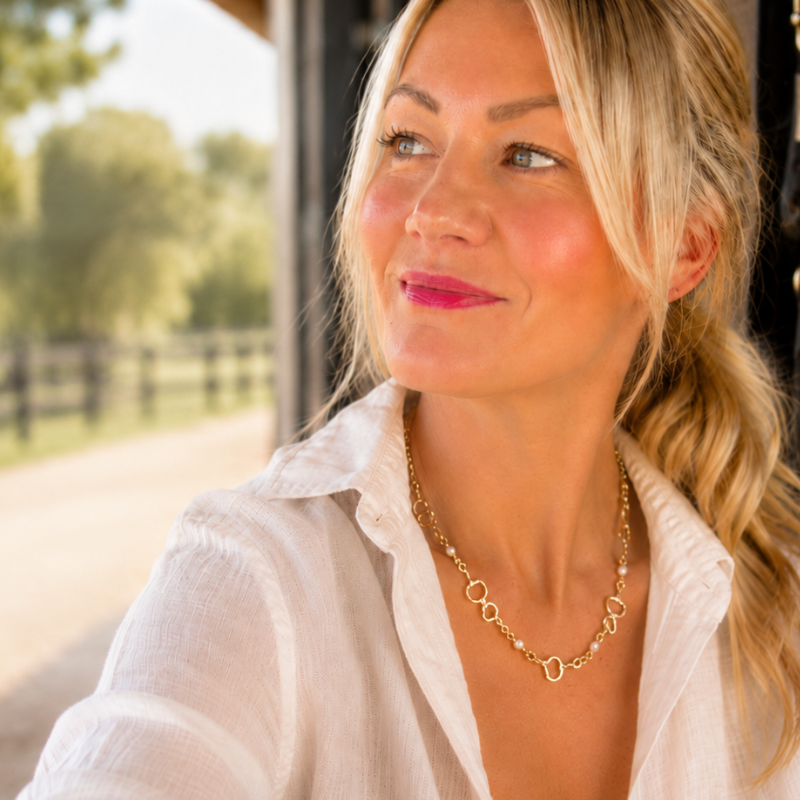 The Thoroughbred Horse Bite Necklace