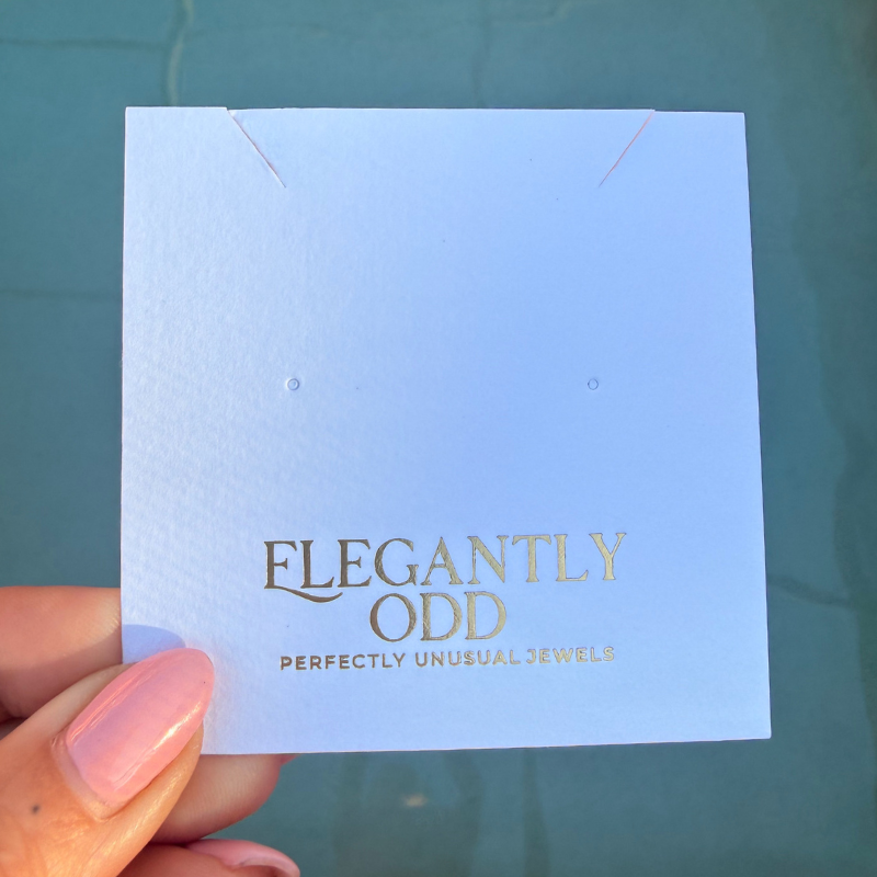 Palm Tree Beaded Earrings