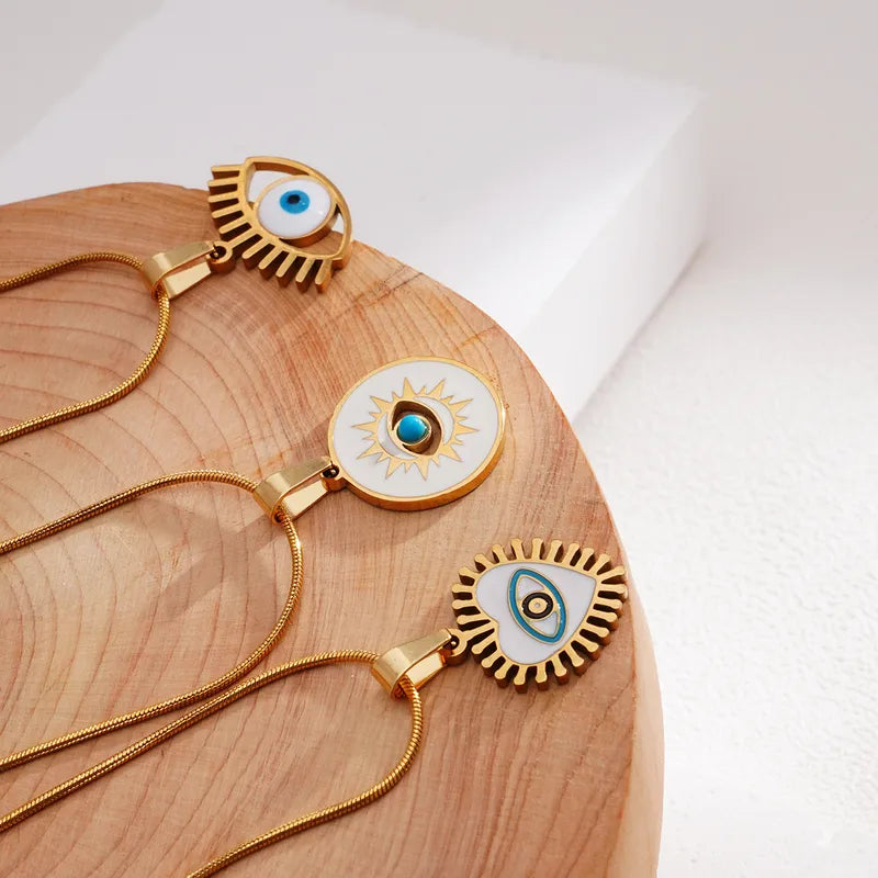 Turkish Eye Pendant Necklace